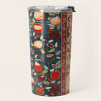 Pomegranate Tree Azerbaijan Rug Travel Mug Gallery Image 2