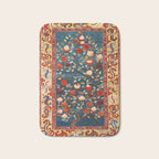 Pomegranate Tree Azerbaijan Rug Bath Mat Gallery Image 1