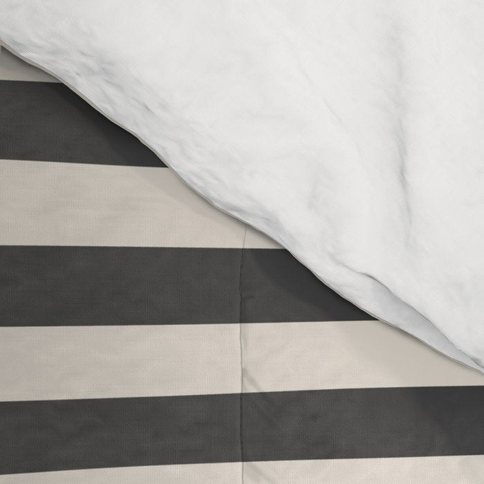 Bold Orange Circle Black Lines Comforter Gallery Image 4