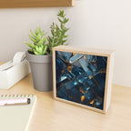 Opulence in Sapphire Blue Mini Art Print Gallery Image 2