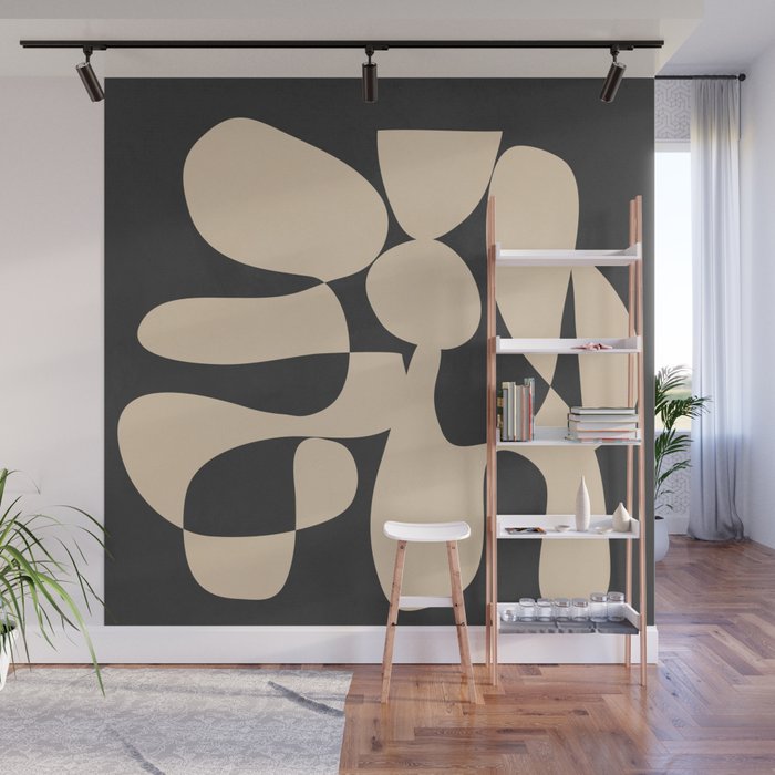 Modern Art Form 1 Wall Mural Gallery Image 1