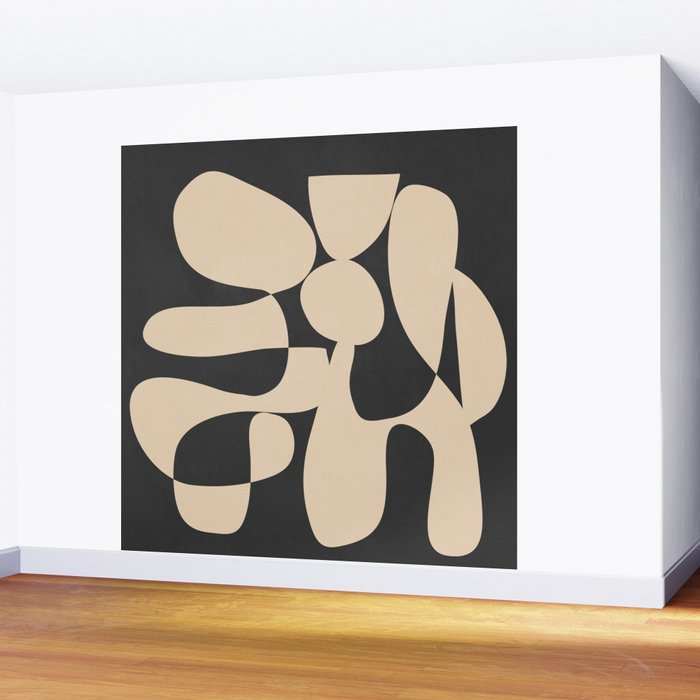 Modern Art Form 1 Wall Mural Gallery Image 2