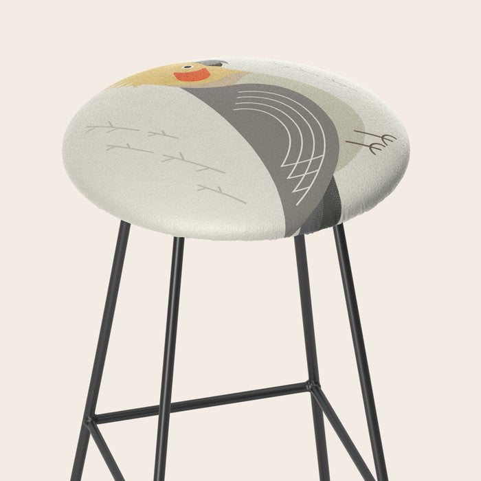 Cockatiel, Bird of Australia Stool Gallery Image 2