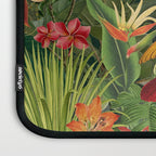 Midnight Jungle Parrots Tropical Paradise Laptop Sleeve Gallery Image 3