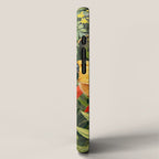 Midnight Jungle Parrots Tropical Paradise iPhone Case Gallery Image 2