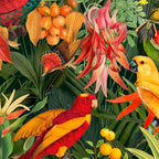 Midnight Jungle Parrots Tropical Paradise Coffee Mug Gallery Image 2