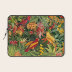 Midnight Jungle Parrots Tropical Paradise Laptop Sleeve Gallery Image 1