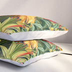 Midnight Jungle Parrots Tropical Paradise Pillow Sham Gallery Image 3