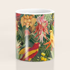 Midnight Jungle Parrots Tropical Paradise Coffee Mug Gallery Image 4