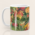 Midnight Jungle Parrots Tropical Paradise Coffee Mug Gallery Image 3