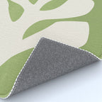 Forest Green Leaf: Matisse Paper Cutouts V Rug Gallery Image 4