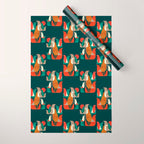Flock of Birds Wrapping Paper Gallery Image 1