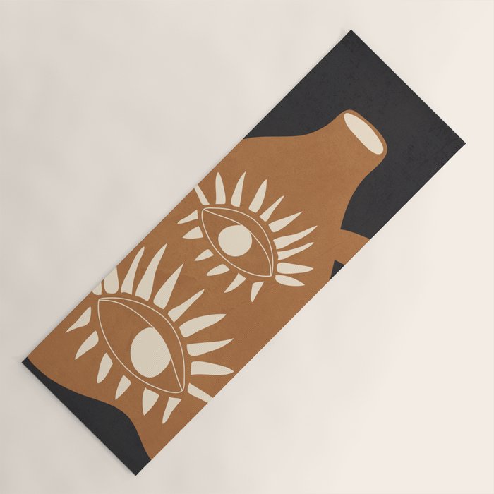 Modern Abstract Vase 1 Yoga Mat Gallery Image 1