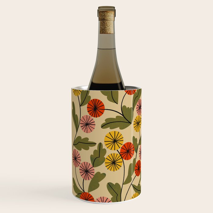 Autumn Mums Wine Chiller Gallery Image 2
