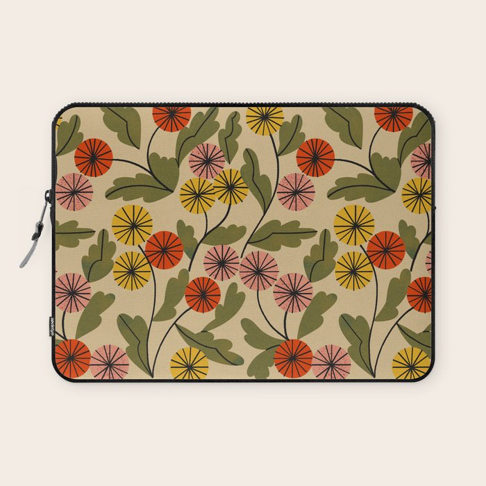Autumn Mums Laptop Sleeve Gallery Image 1