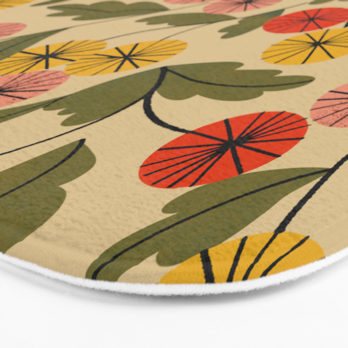 Autumn Mums Bath Mat Gallery Image 3