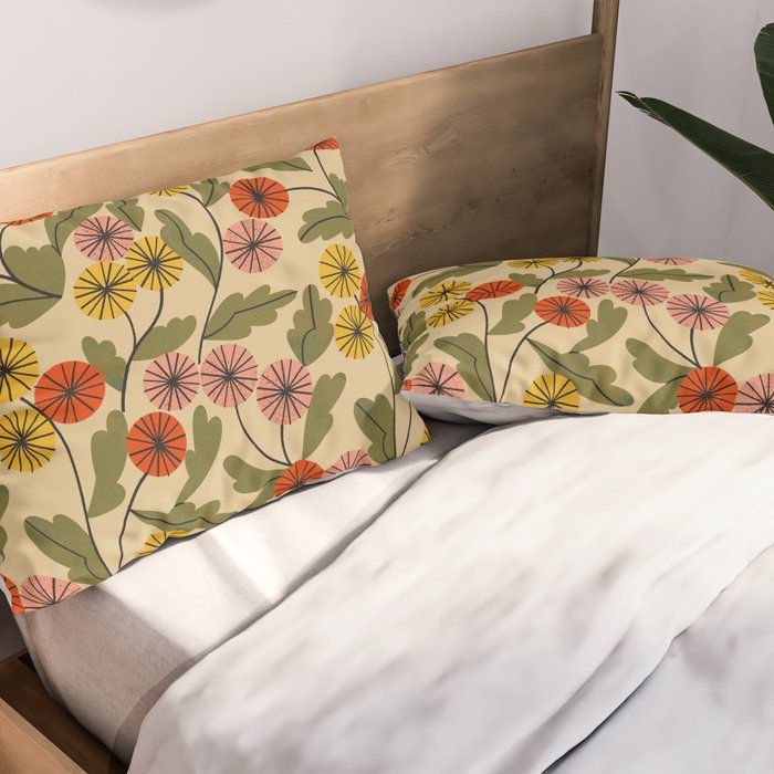 Autumn Mums Pillow Sham Gallery Image 2