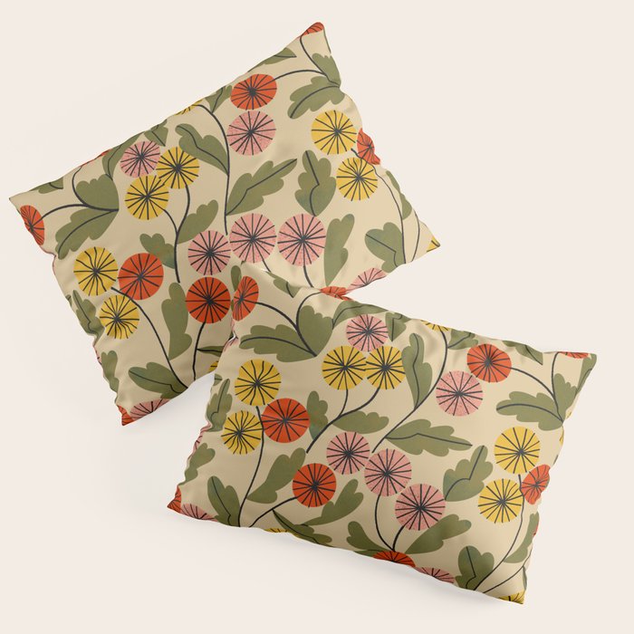Autumn Mums Pillow Sham Gallery Image 1