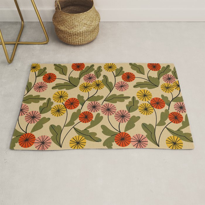 Autumn Mums Rug Gallery Image 1