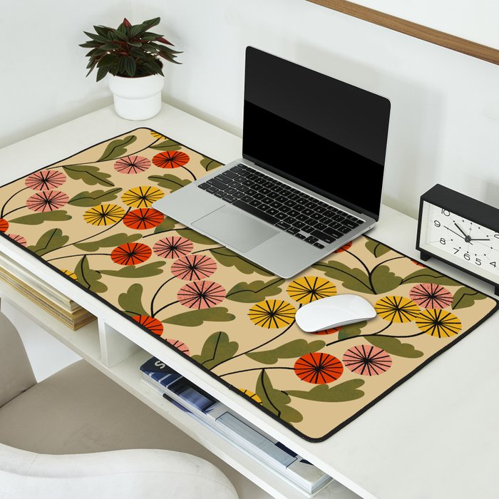 Autumn Mums Desk Mat Gallery Image 2