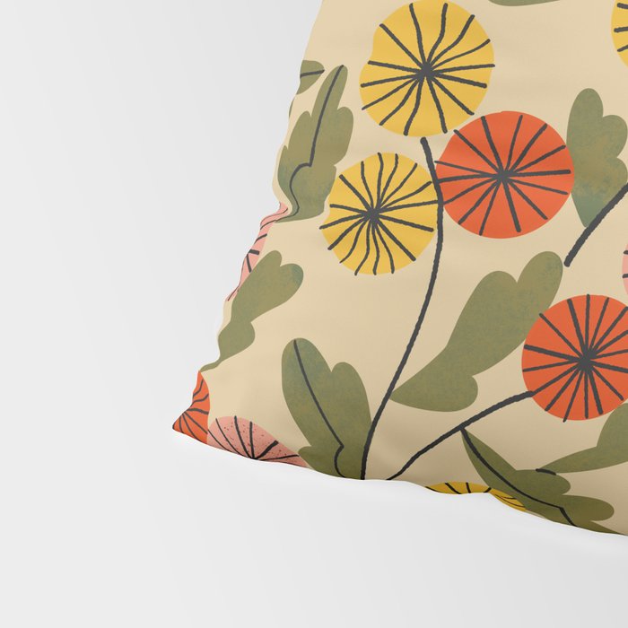 Autumn Mums Pillow Sham Gallery Image 4
