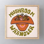 Mushroom Wrangle Mini Art Print Gallery Image 1