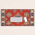 Afternoon Flower Glow Desk Mat Gallery Image 1