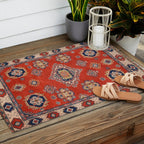 Afternoon Flower Glow Outdoor Rug Gallery Image 2