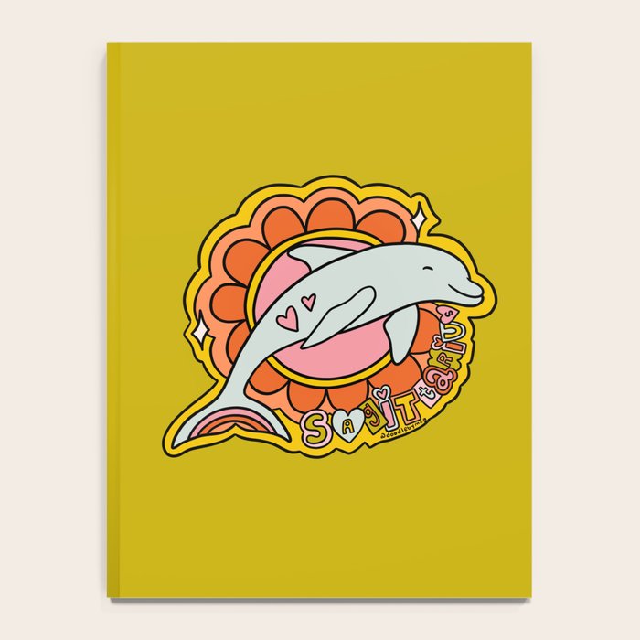 Sagittarius Dolphin Notebook Gallery Image 4