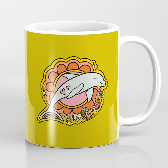 Sagittarius Dolphin Coffee Mug Gallery Image 1