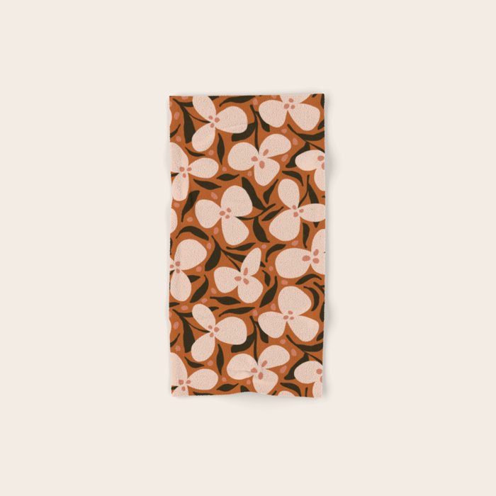 Lazy Florals #2 Bath Towel Gallery Image 1
