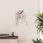 Magnolia Flowers - Pink spring blossoms Poster Gallery Image 2