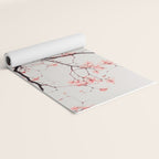 Magnolia Flowers - Pink spring blossoms Yoga Mat Gallery Image 2