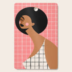 Grid Locked Goddess Cutting Board Gallery Image 1