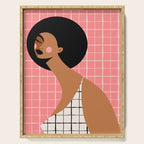 Grid Locked Goddess Serving Tray Gallery Image 1