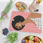 Grid Locked Goddess Cutting Board Gallery Image 2