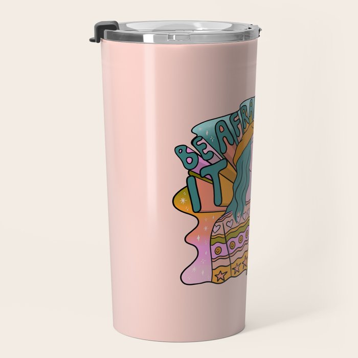 Be Afraid Travel Mug Gallery Image 3