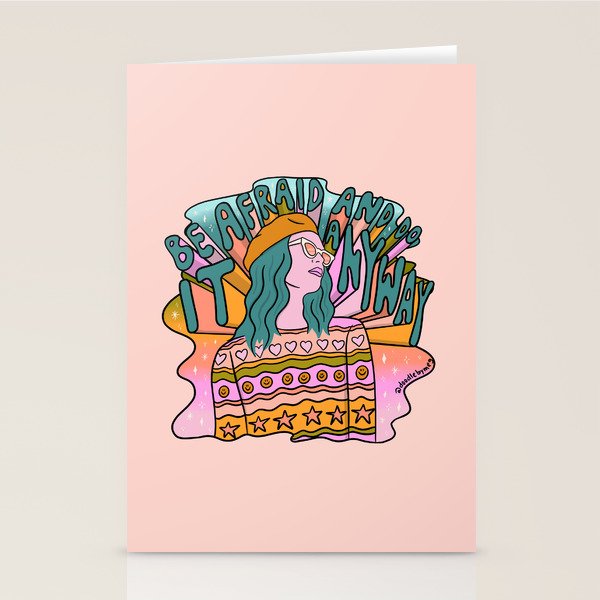 Be Afraid Stationery Card Gallery Image 1