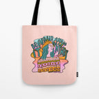 Be Afraid Tote Bag Gallery Image 1