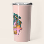 Be Afraid Travel Mug Gallery Image 2