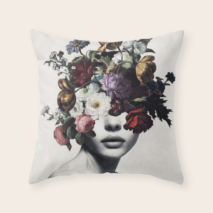 Elegance 101 Throw Pillow Gallery Image 1