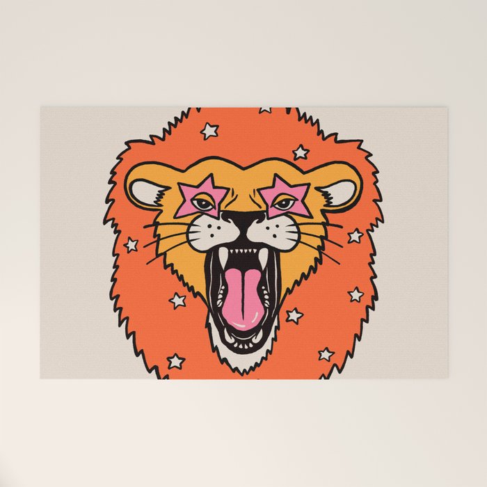 Lion Welcome Mat Gallery Image 1