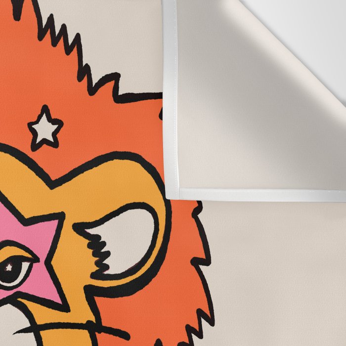 Lion Wall Tapestry Gallery Image 3