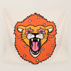 Lion Wall Tapestry Gallery Image 4
