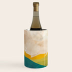 landscape mountains abstract minimal art Wine Chiller Gallery Image 2