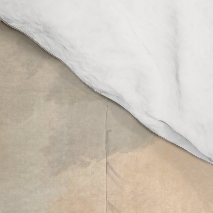landscape mountains abstract minimal art Comforter Gallery Image 4