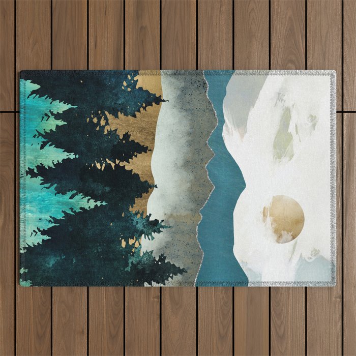 Forest Mist Outdoor Rug Gallery Image 1