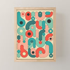 Geometrics 5 Mini Art Print Gallery Image 1