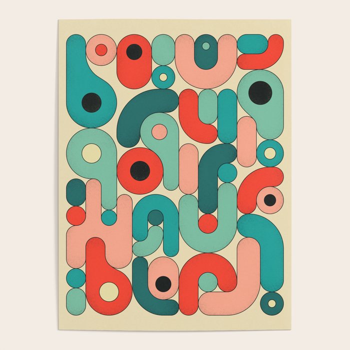 Geometrics 5 Poster Gallery Image 1