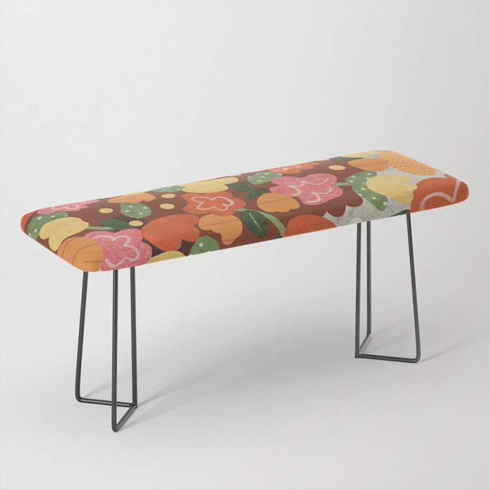 Folk Flowers Bench Gallery Image 1